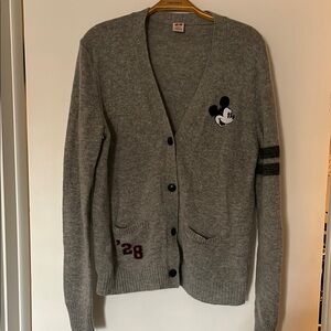 Uniqlo X Disney Grey Knit Sweater